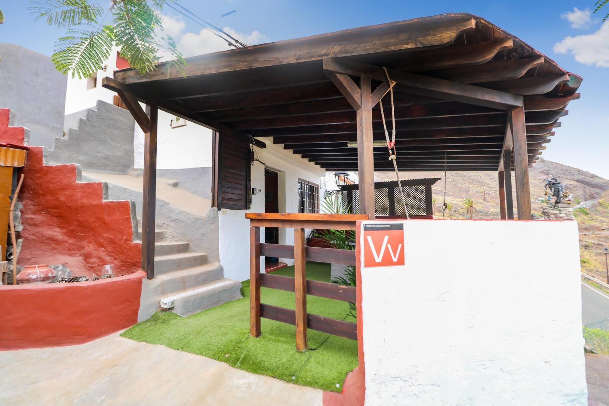 El Risco Double Bed Apart 2-Br 外观 照片